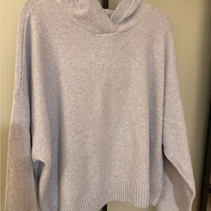 Hollister Light blue Sweater hoodie